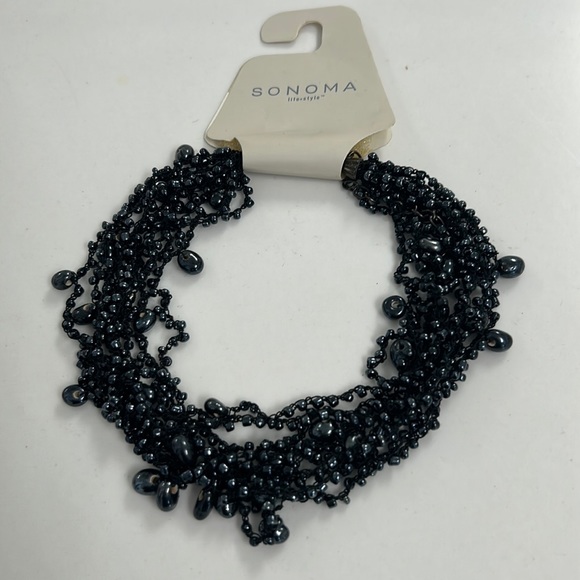 Beaded black choker - Picture 1 of 2